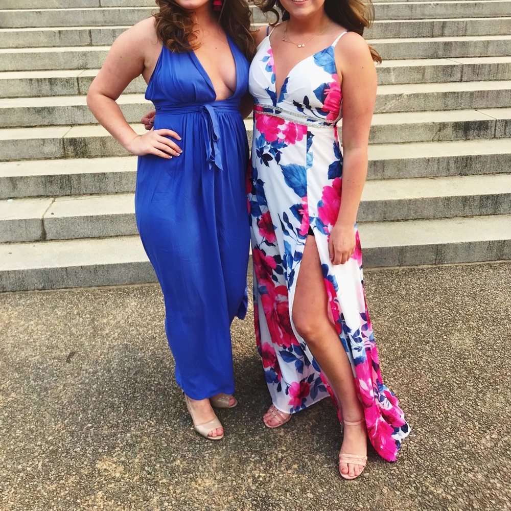 Floral Forever 21 Formal Dress